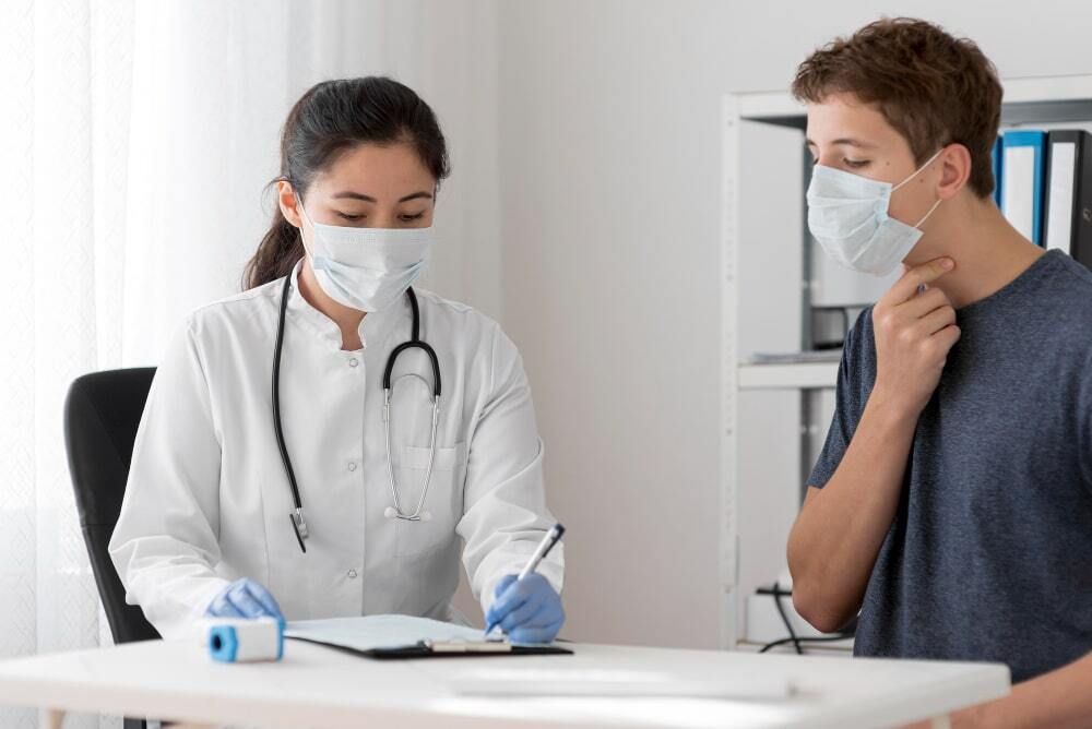 Consulta para diagnosticar alergias